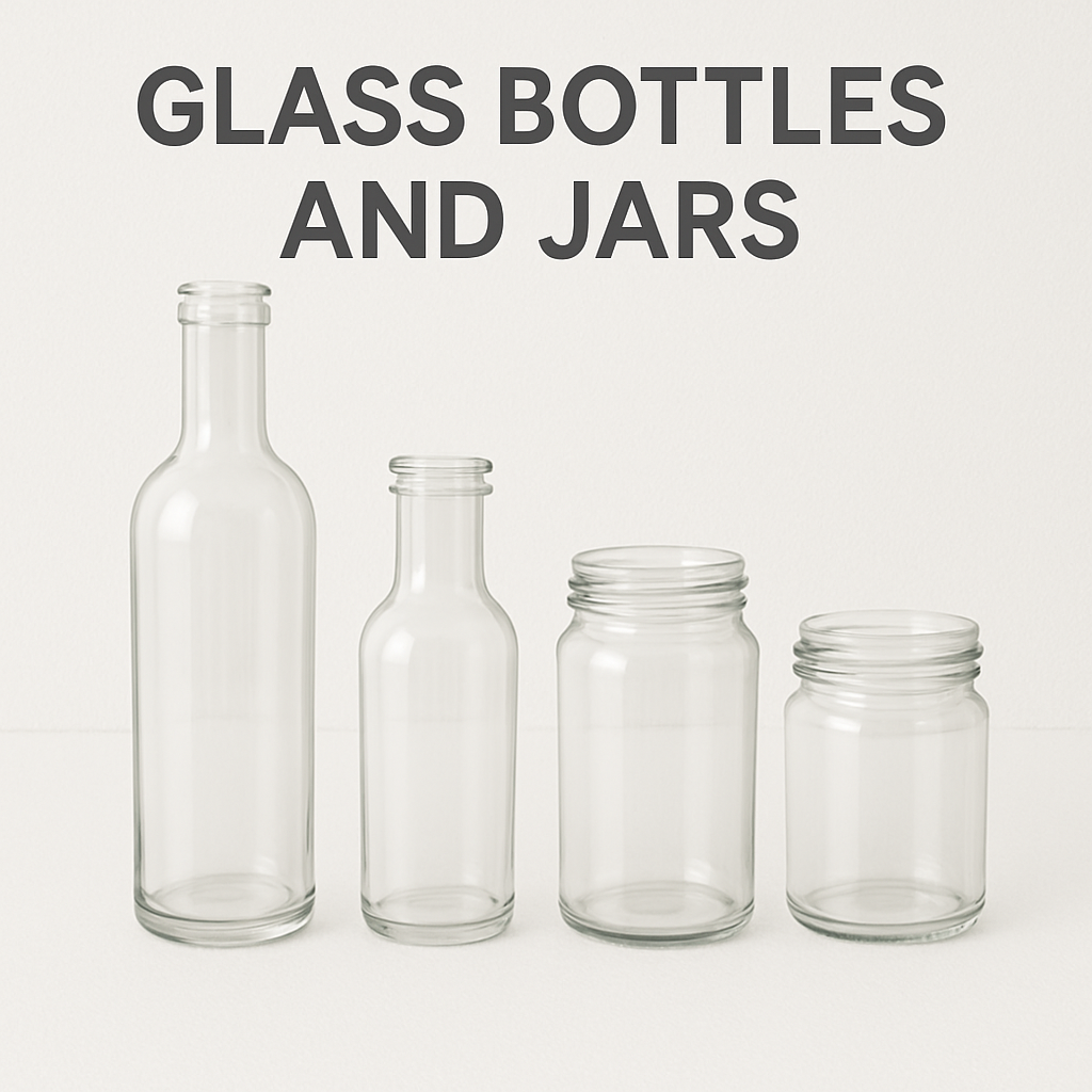 Glass Bottles and Jars