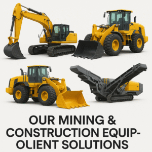 Our Mining & Construction Equipment Solutions